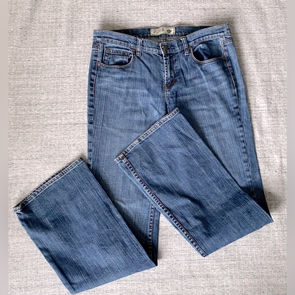 Pink Victoria’s Secret Women’s Jeans 12l